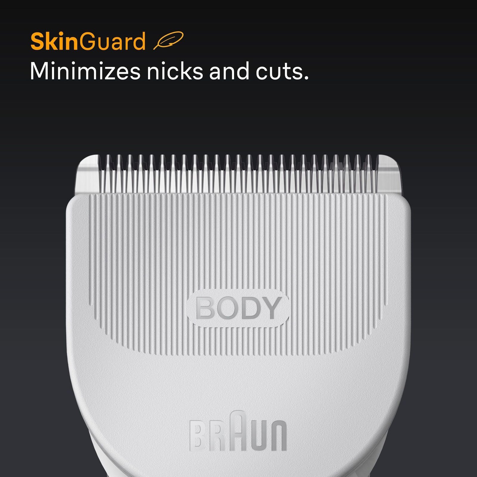 Braun Body Groomer Series 5 Kroppstrimmer, +2 Grooming-verktyg, BG5500, Grå