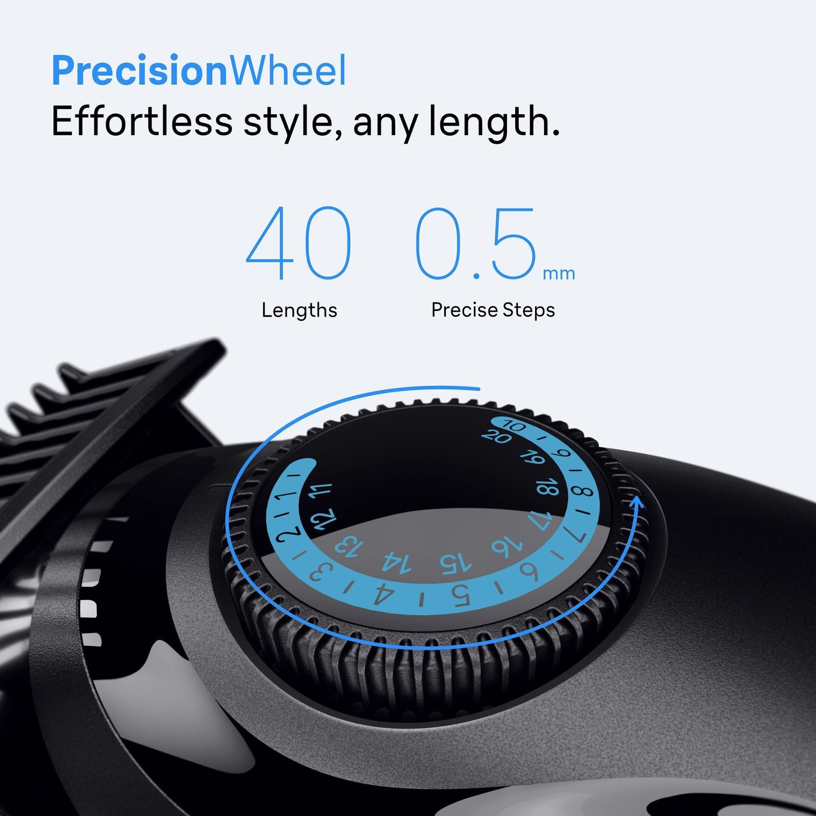 Braun Skäggtrimmer Serie 3, +3 Stylingverktyg, BT3520, Svart