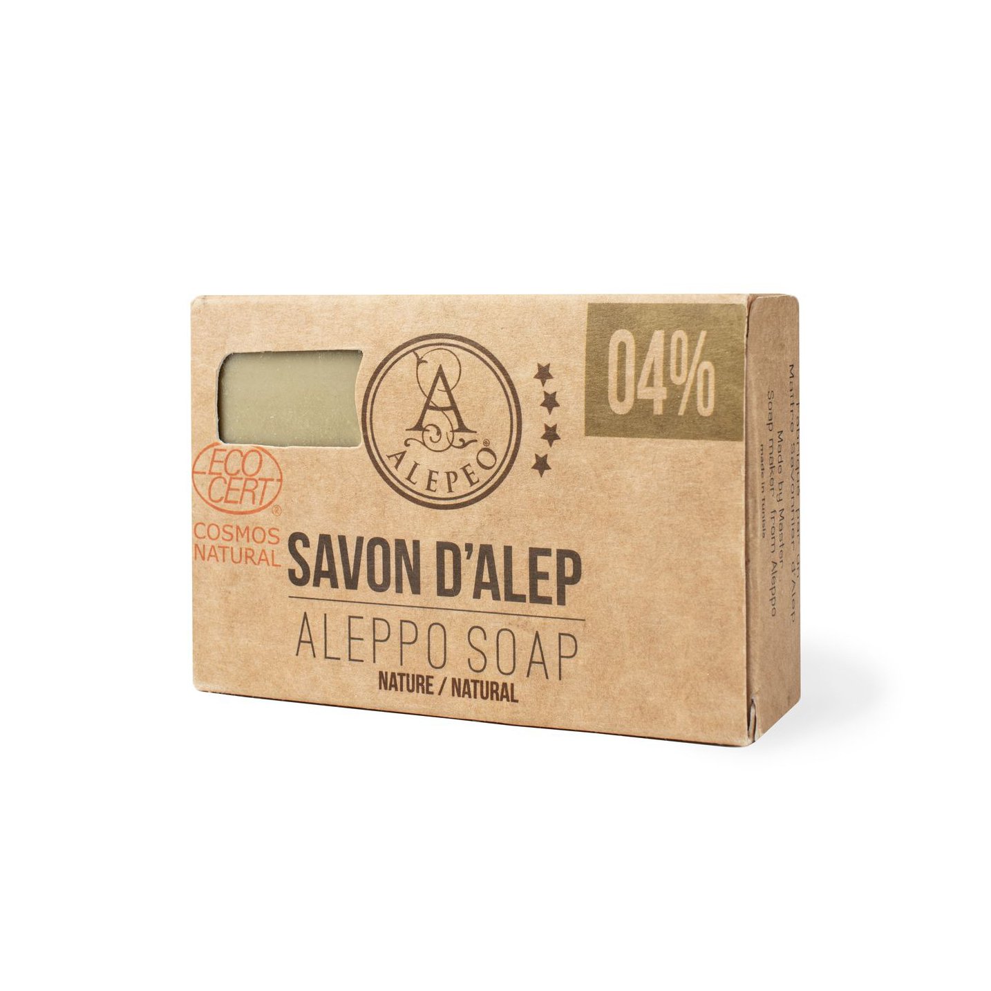 Aleppotvål 4% 100 g