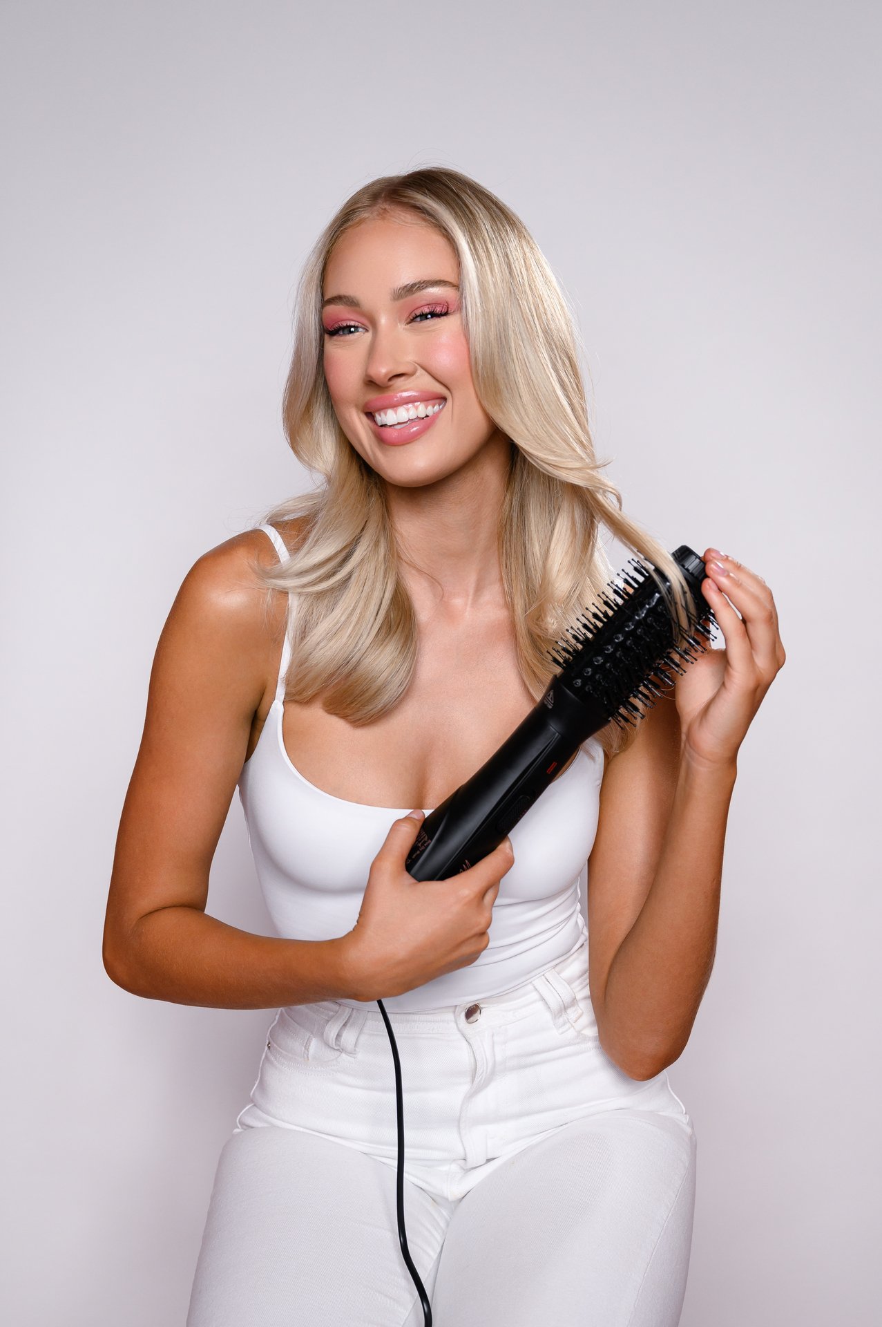 Mermade Blow Dry Brush Sleek Black Fönborste 1 st
