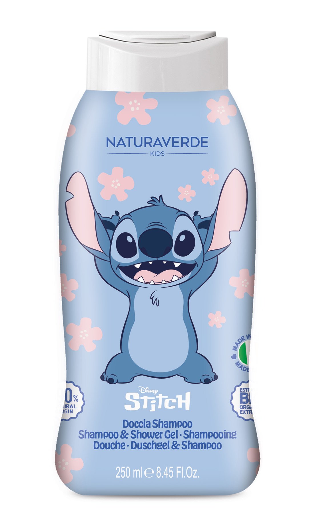 Naturaverde Stitch Shampoo & Shower Gel 250 ml