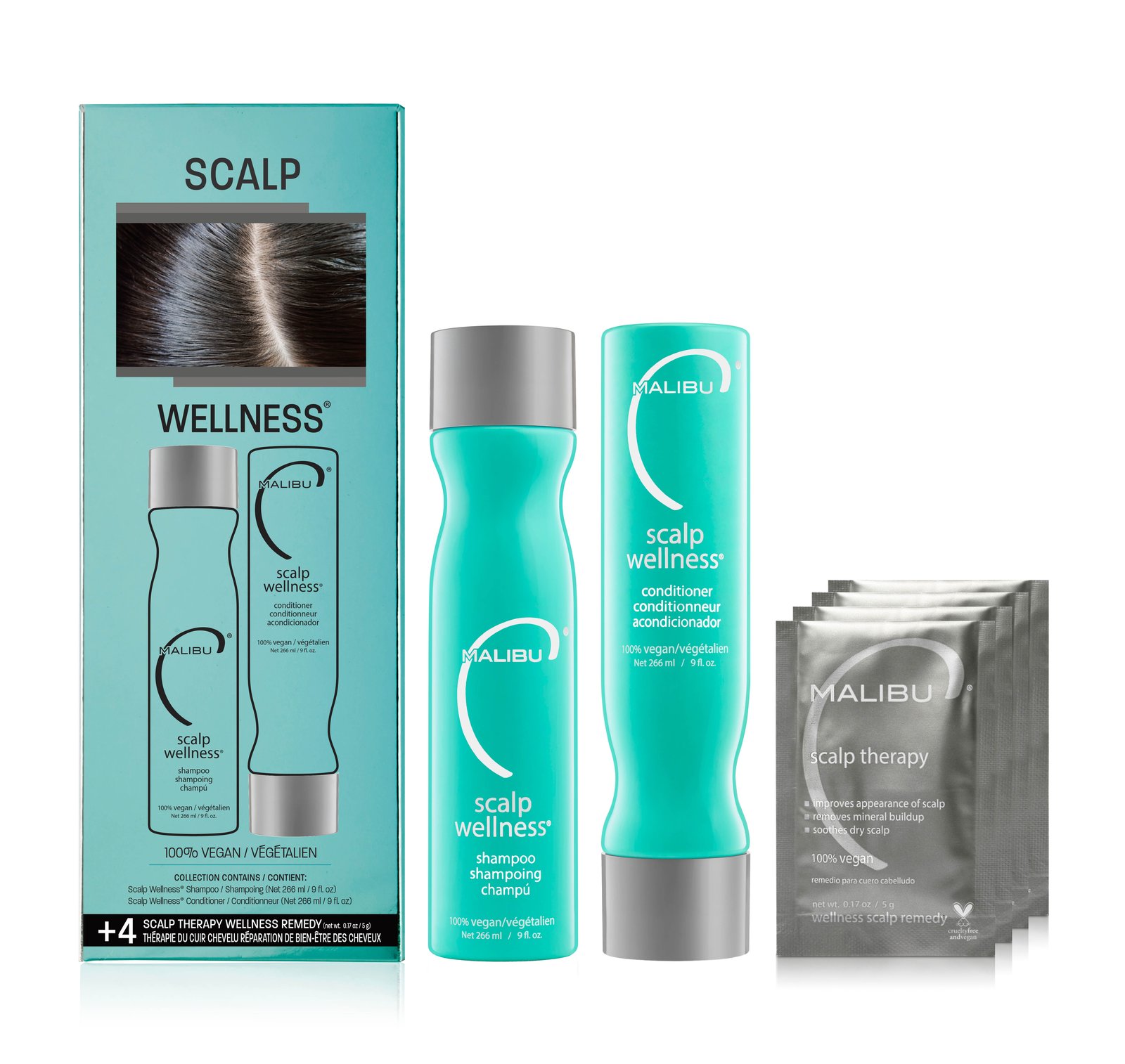 Malibu C Scalp Therapy Collection Kit