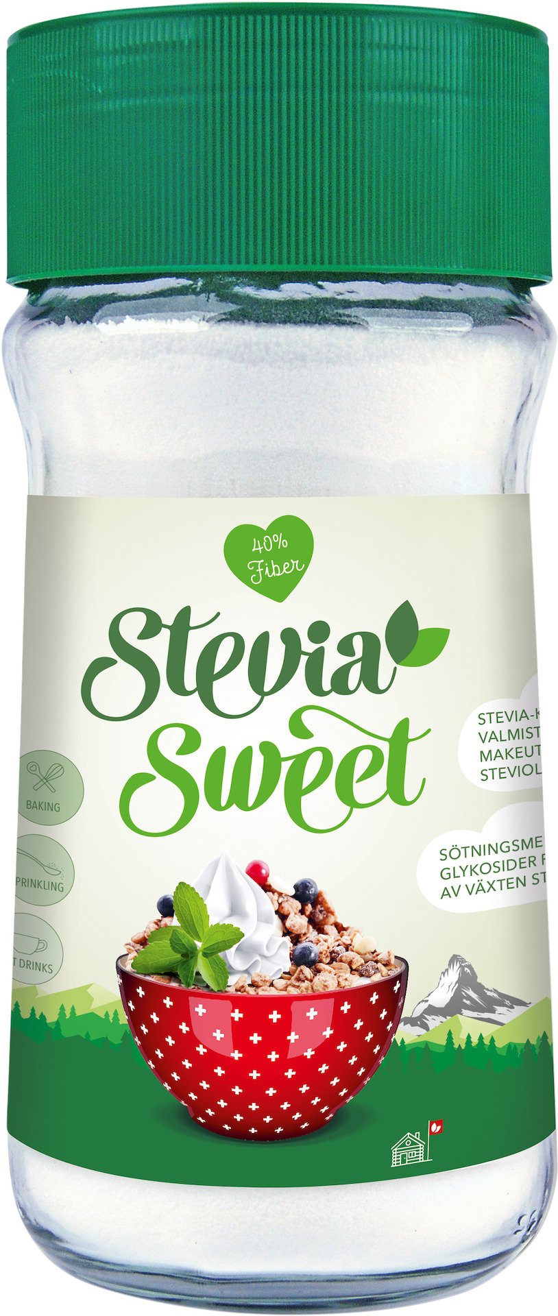 Hermesetas Stevia Sweet Lättströ 75g