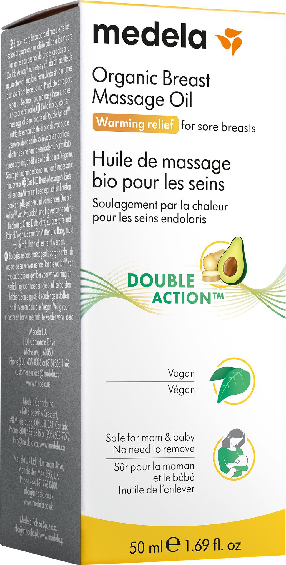 Medela Organic Breast Massage Oil 50 ml