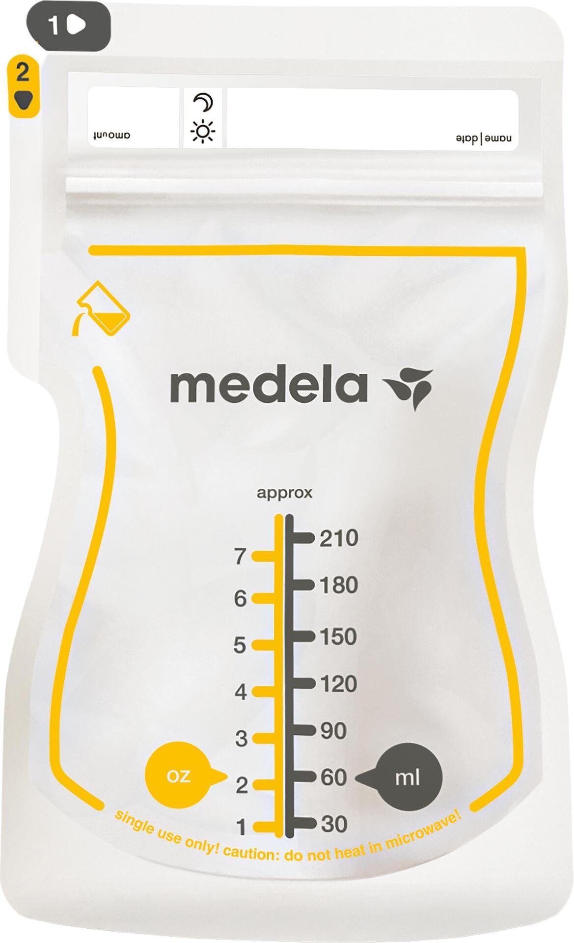 Medela Easy Pour Förvaringspåsar för Bröstmjölk 25 st