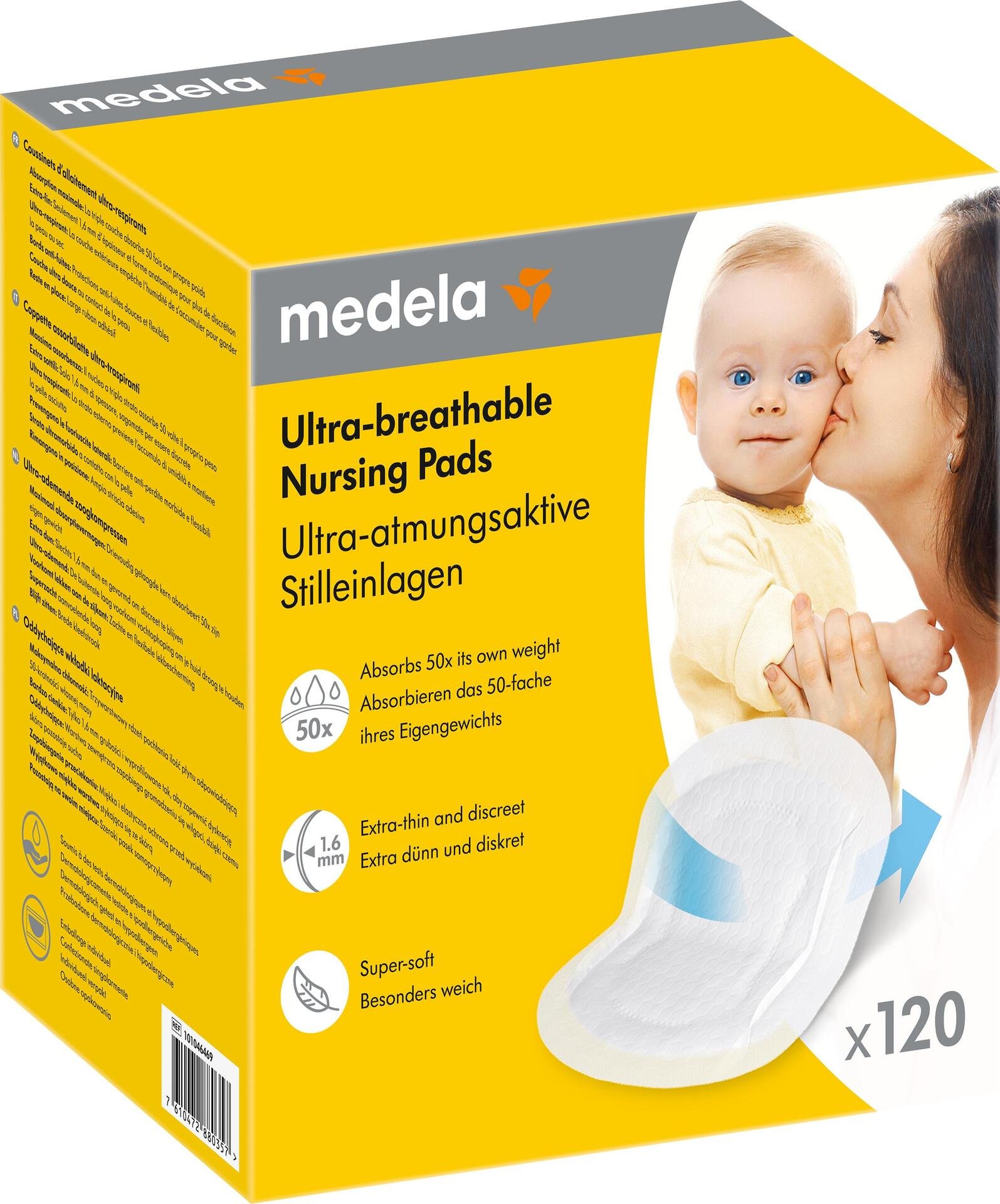 Medela Ultraandningsbara Amningsinlägg 120 st