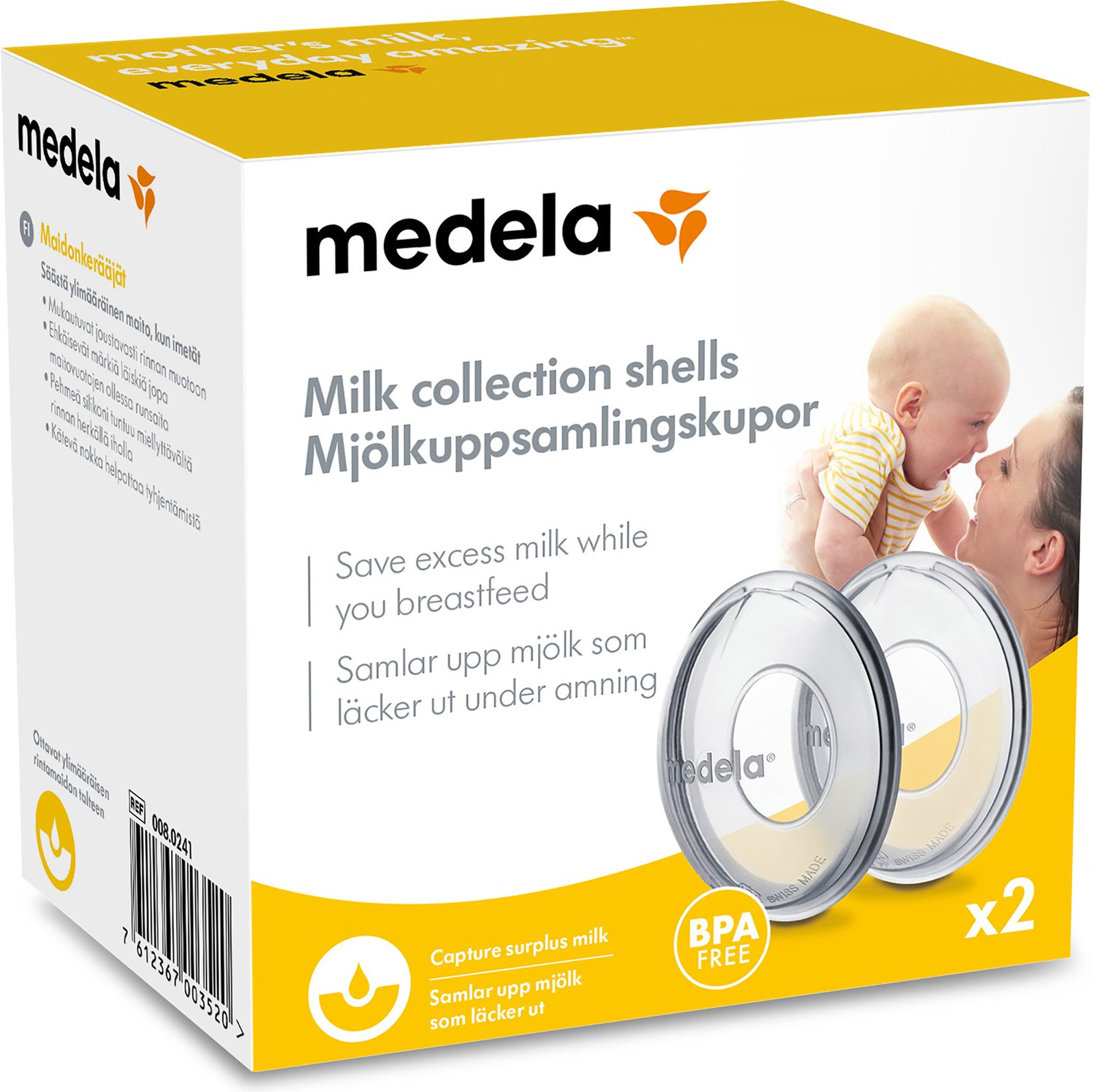 Medela Mjölkuppsamlingskupor 2 st