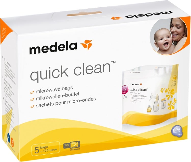 Medela Quick Clean Rengöringspåsar 5 st