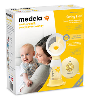 Medela Swing Flex Elektrisk Bröstpump 1 st