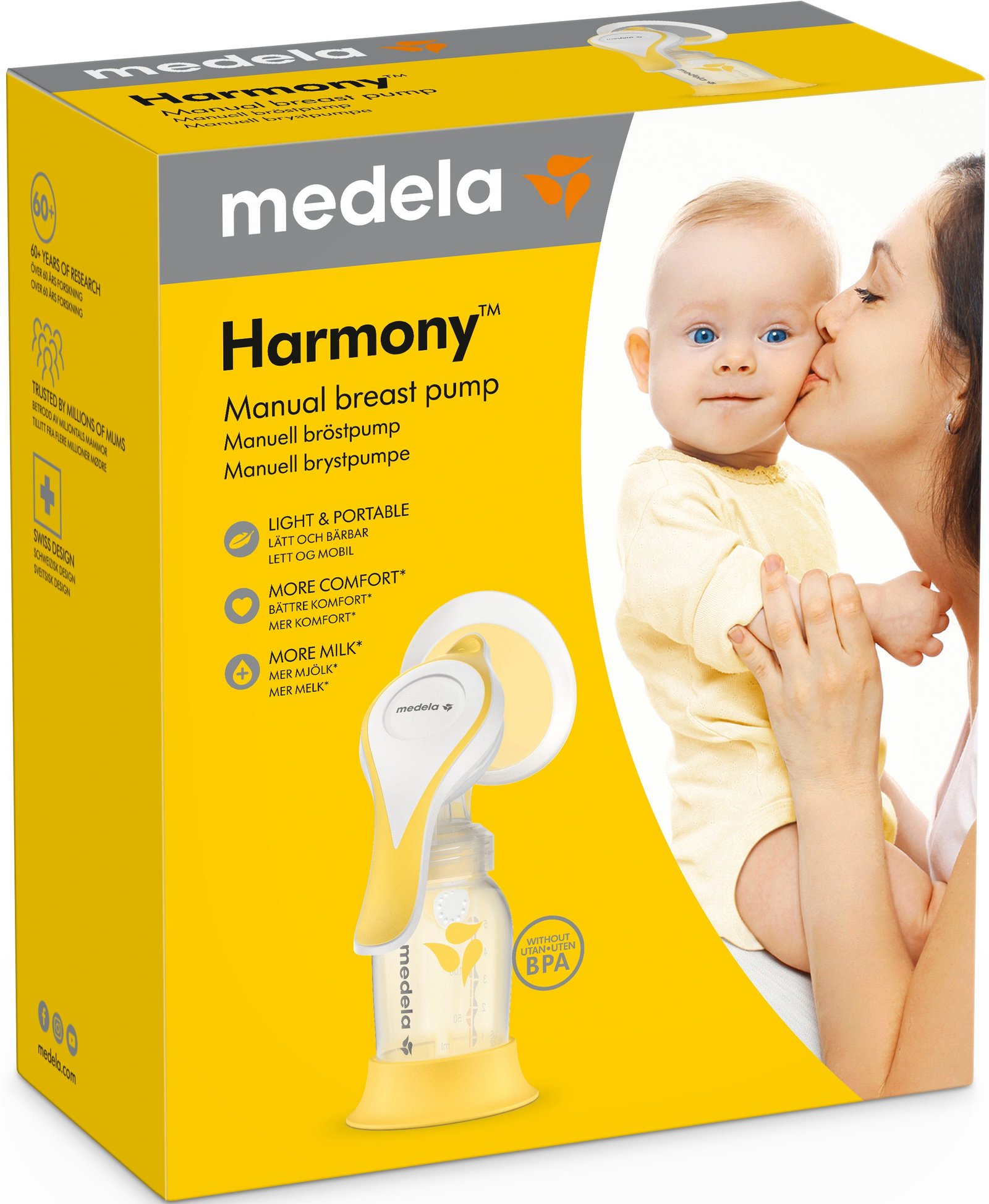Medela Harmony Manuell Bröstpump