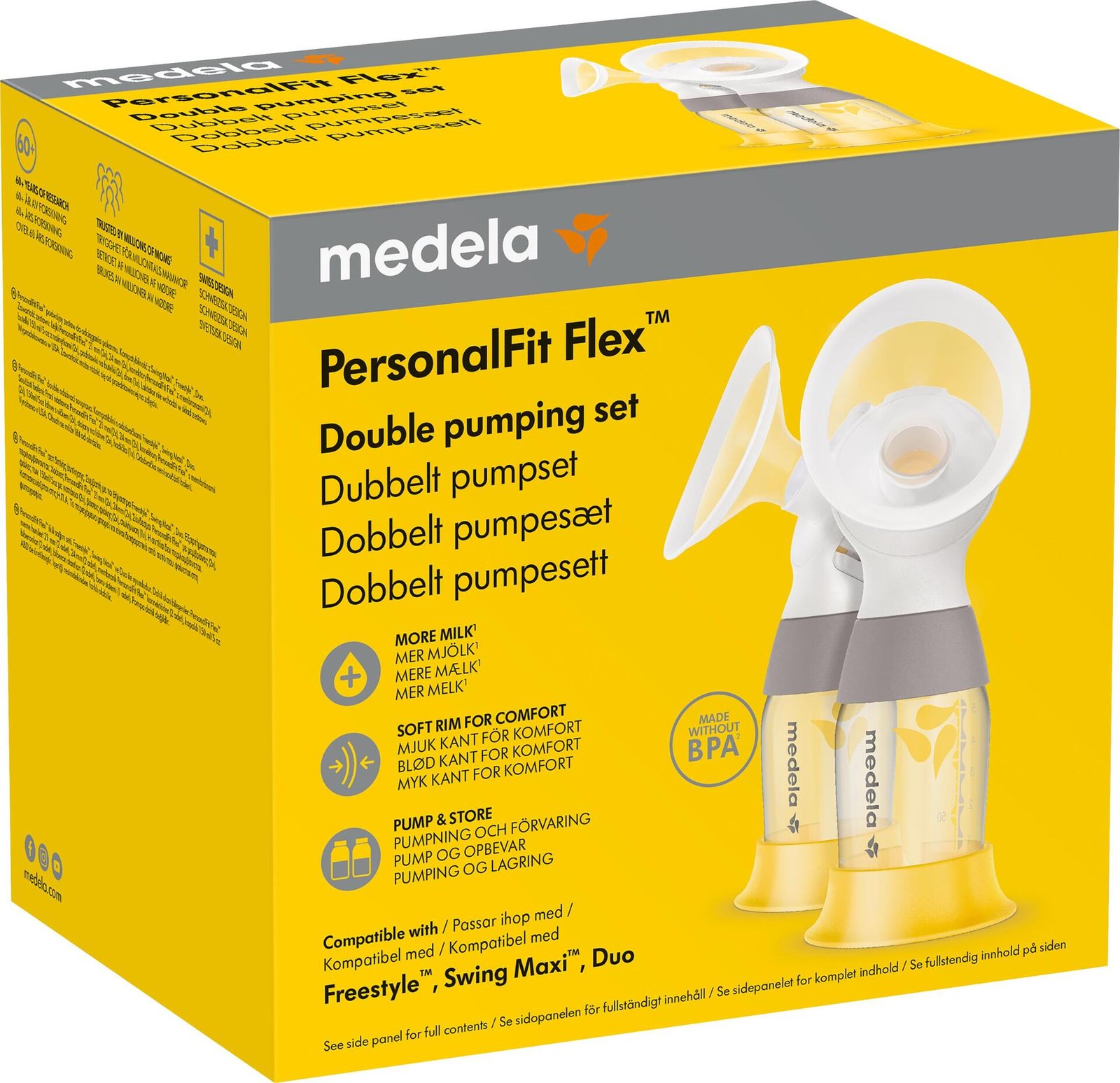 Medela PersonalFit Flex Dubbelt Pumpset