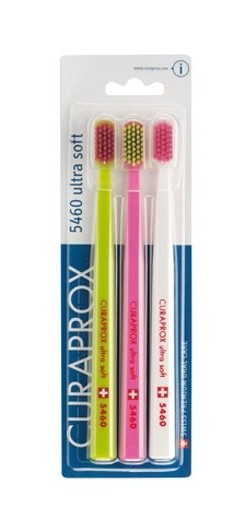Curaprox Ultra Soft 5460 tandborste 3-pack