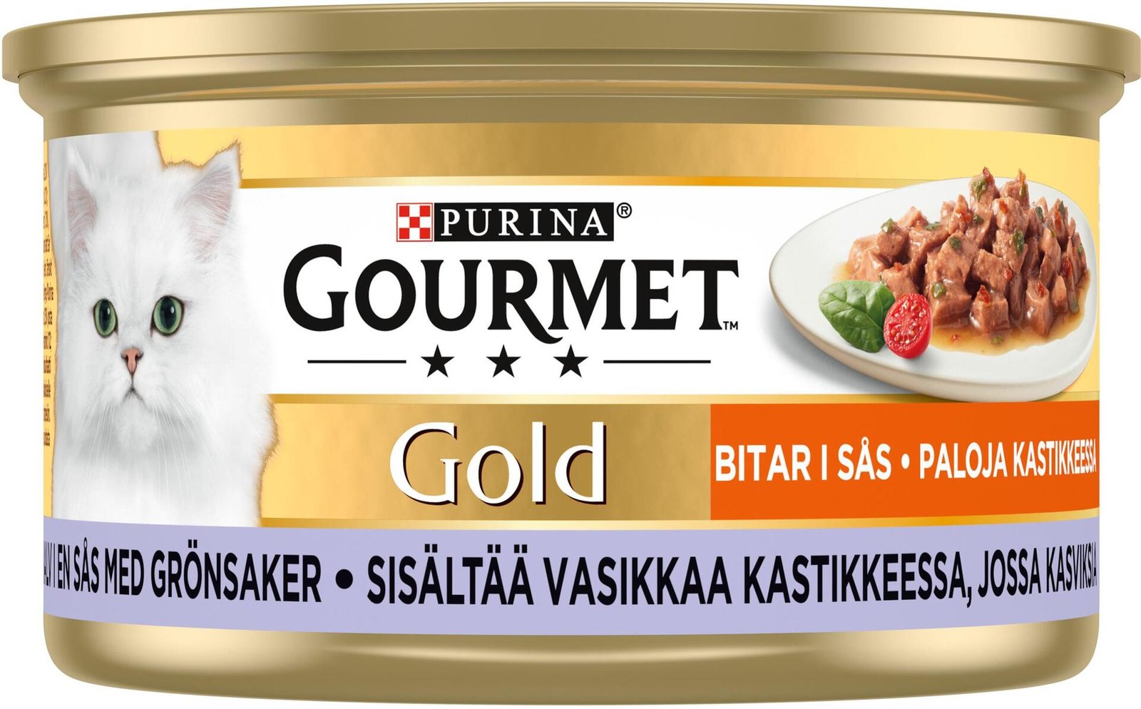 Purina Gourmet Gold Kalv i grönsakssås 85 g