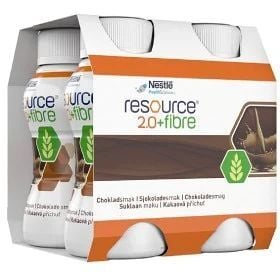 Nestlé Resource 2.0 Fibre Choklad 4 x 200 ml