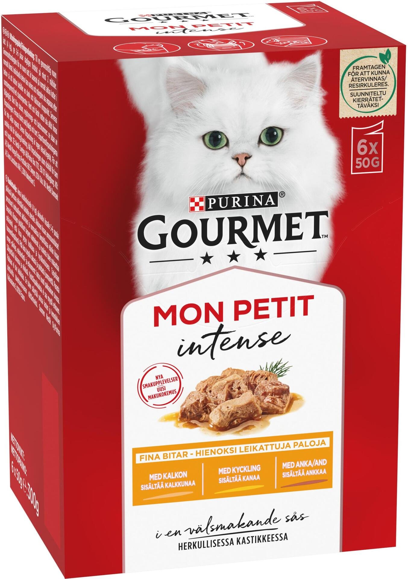 Purina Gourmet MON PETIT Intense Kyckling 6 x 50 g