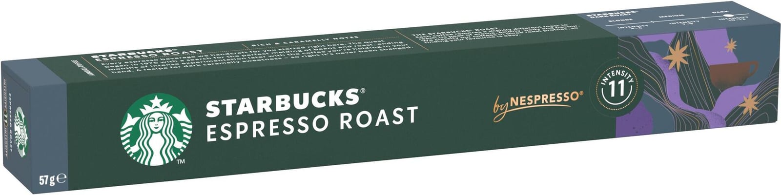 STARBUCKS by Nespresso Espresso Roast 10 st