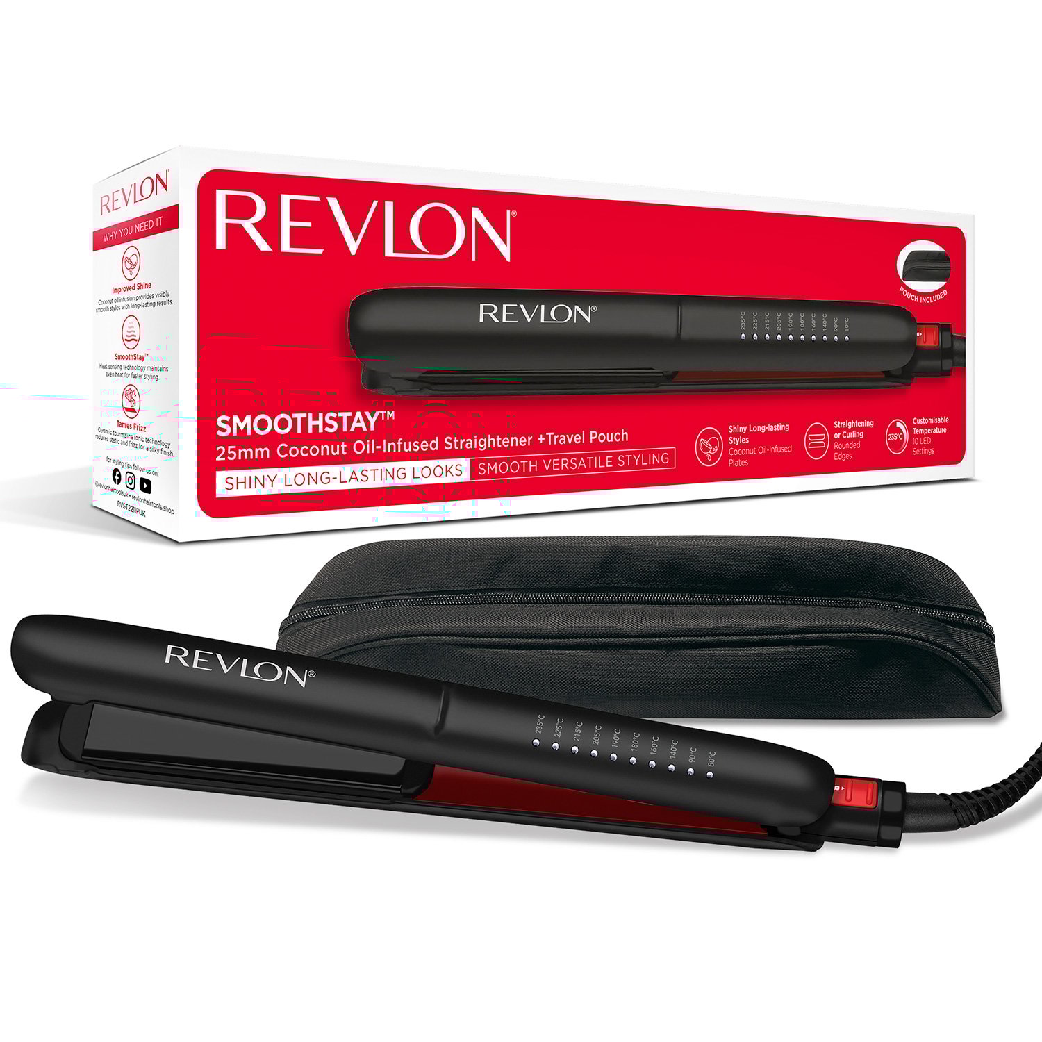 REVLON Plattång Heat Copper 25mm RVST2211 1 st