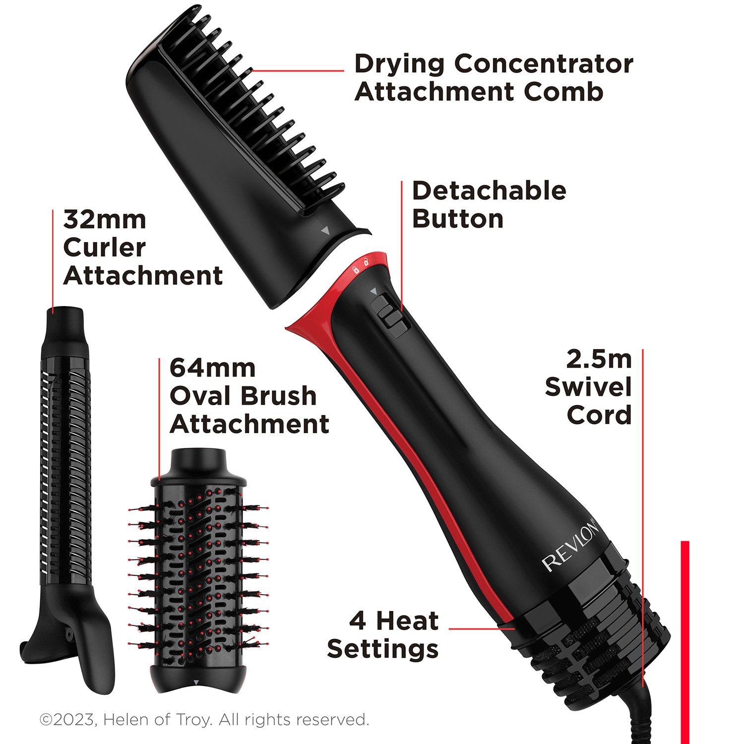 Revlon Multistyler One-Step 3-i-1 Blowdry RVDR5333 1 st