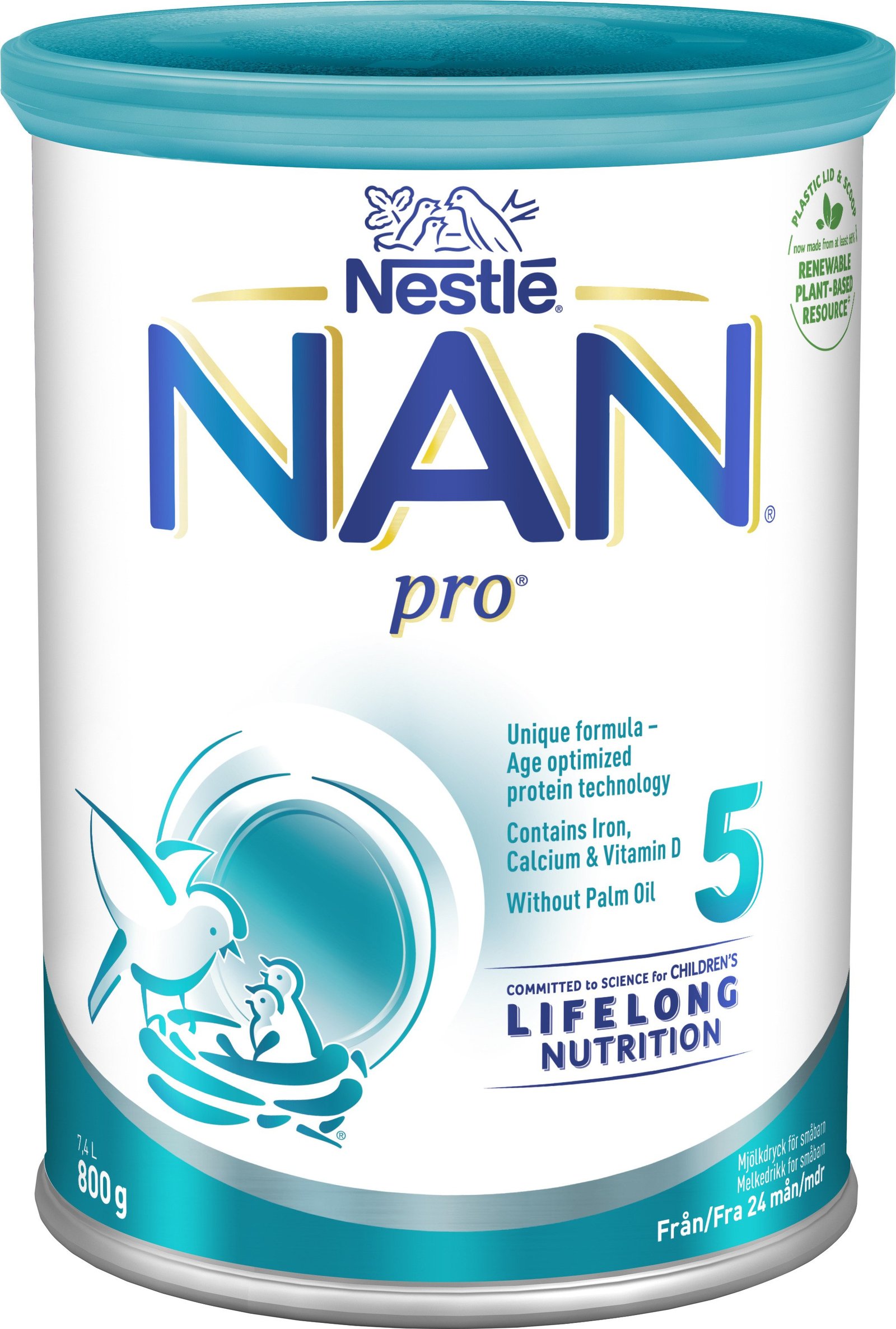 Nestlé NAN PRO 5 Mjölkdryck Pulver 800g