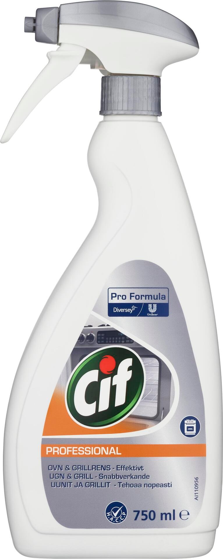Cif Rengöringsmedel Professional Ugn & Grill 750 ml