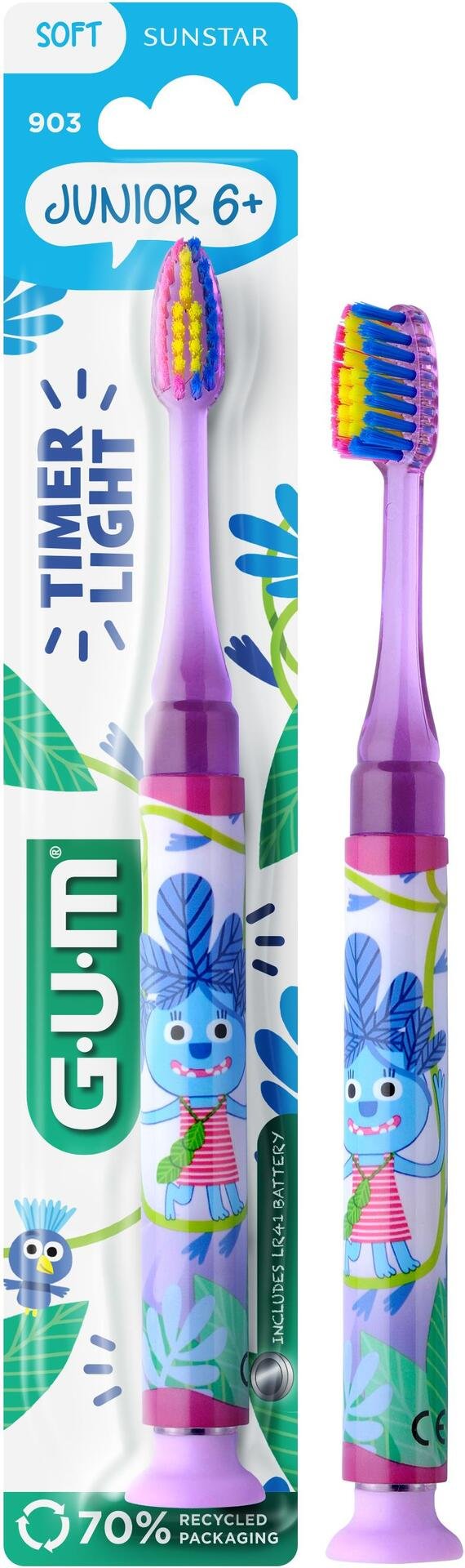 GUM Monster Light-up Blinkande 1 st