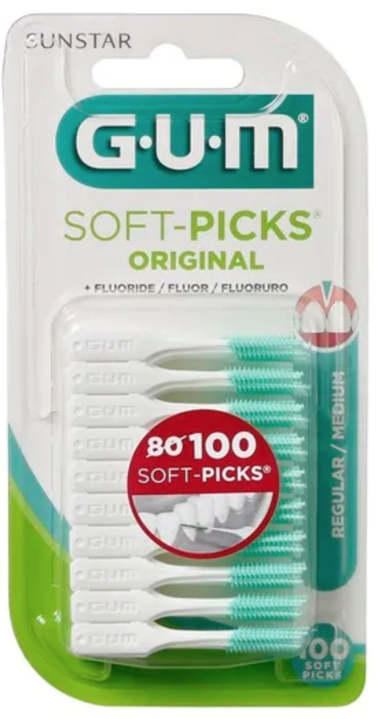 GUM Soft-Picks Original Regular/Medium 100 st