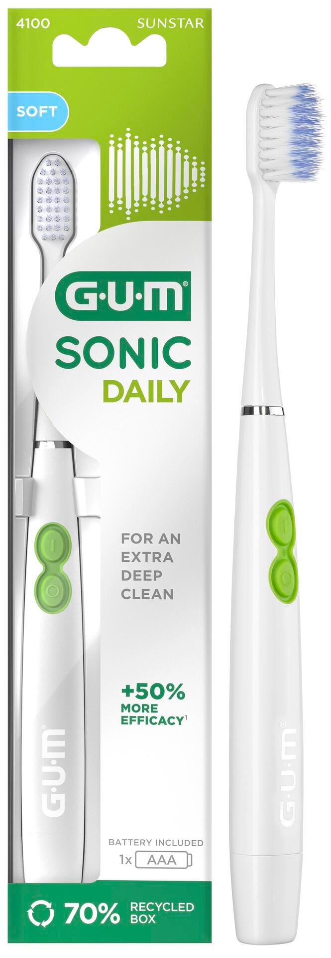 GUM Sonic Daily Toothbrush Vit 1 st