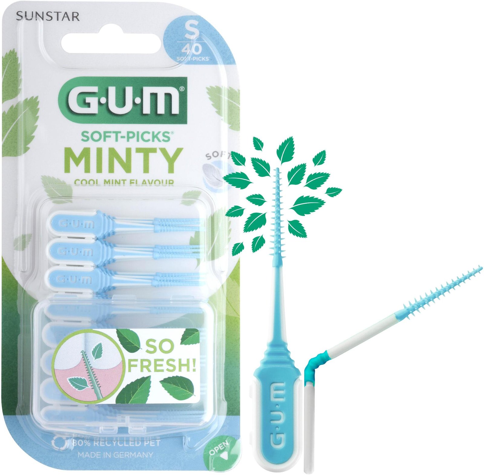 GUM Soft-Picks Comfort Flex S Mint 40 st