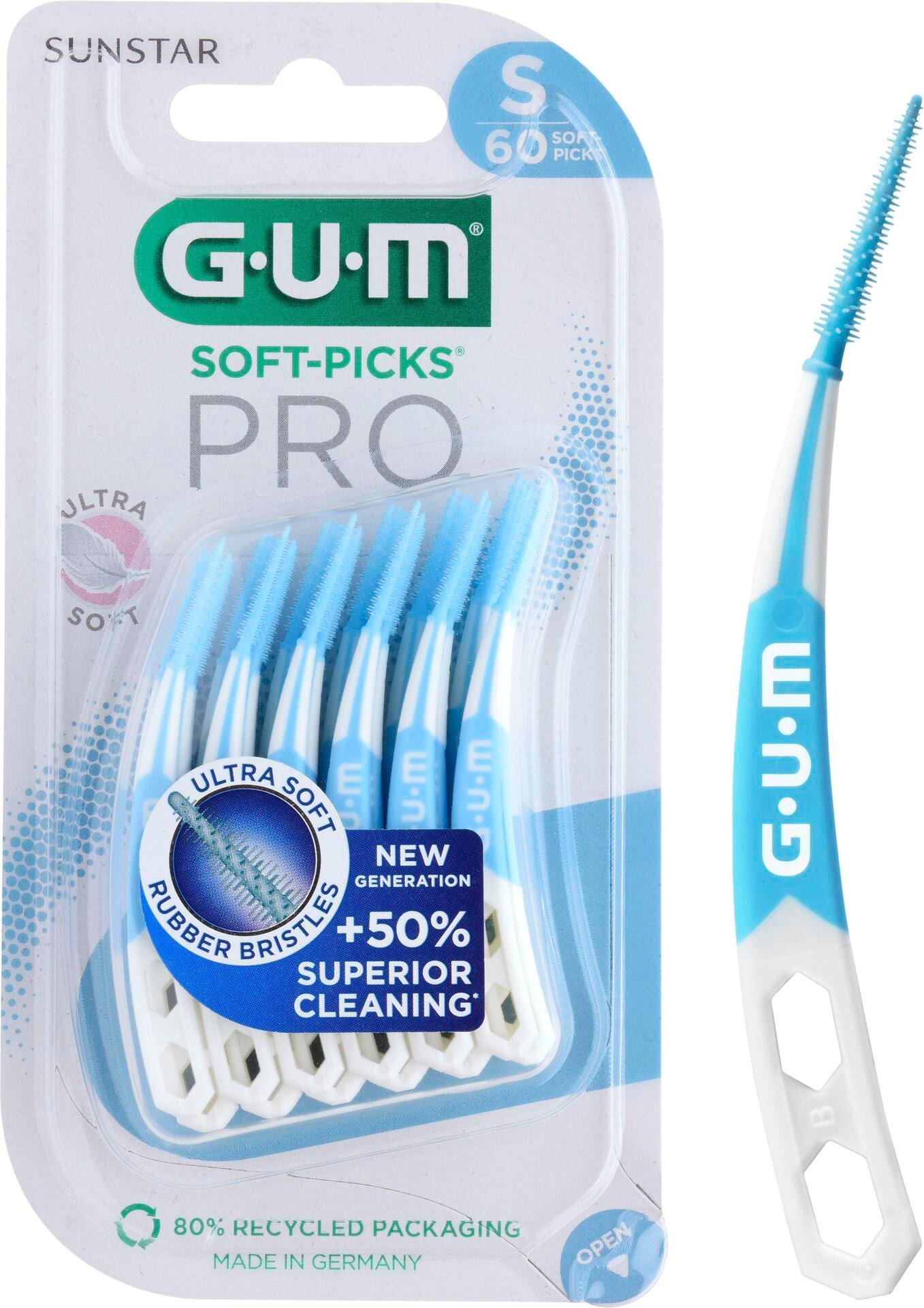 GUM Soft-Picks Pro S 60 st