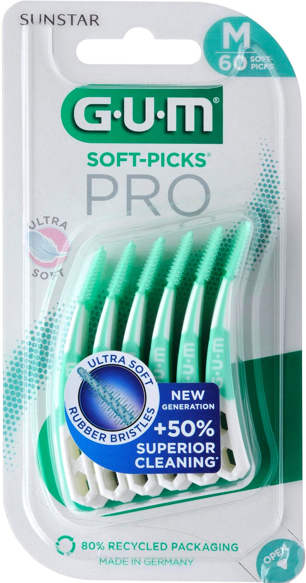 GUM Soft-Picks Pro M 60 st