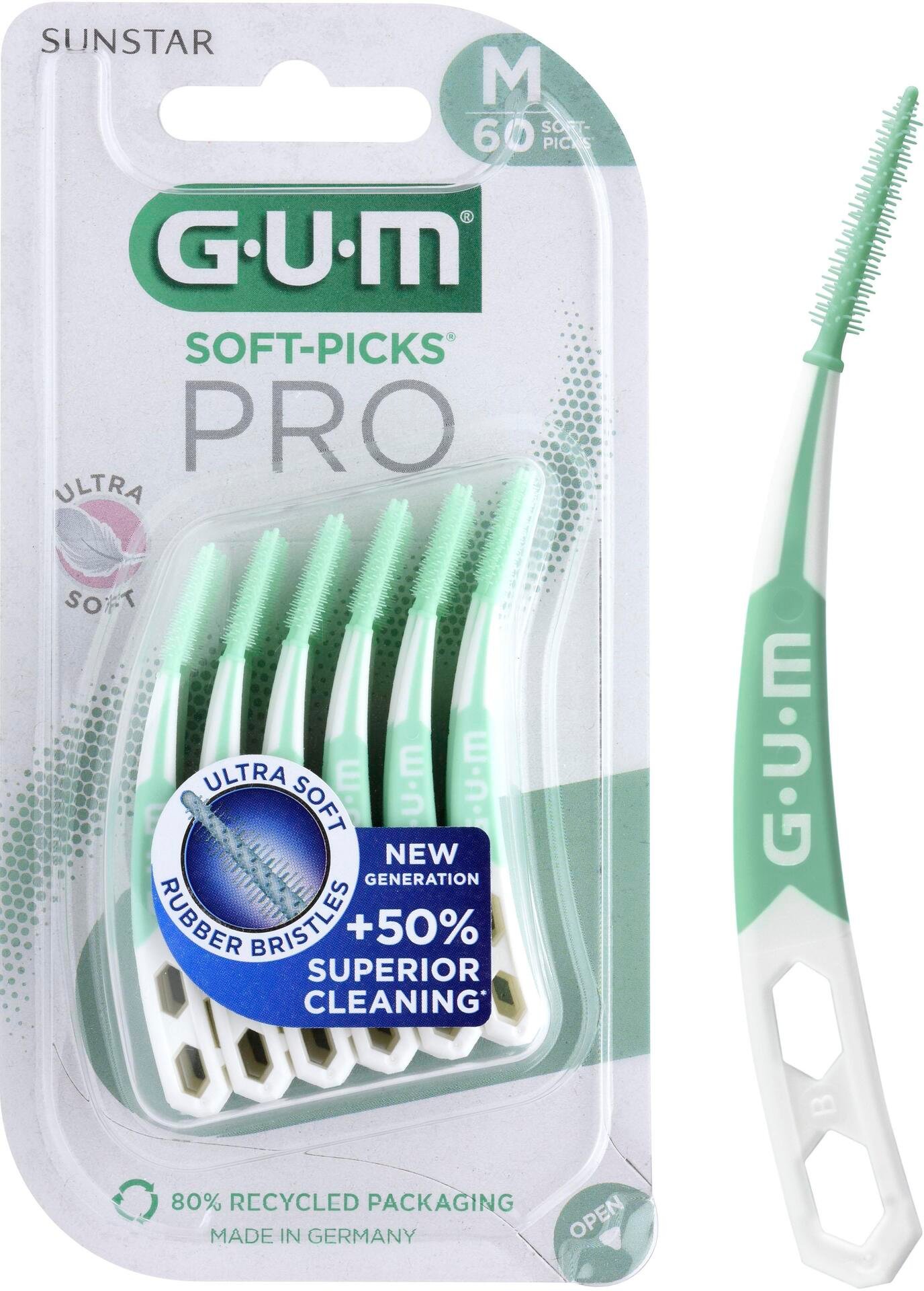GUM Soft-Picks Pro M 60 st