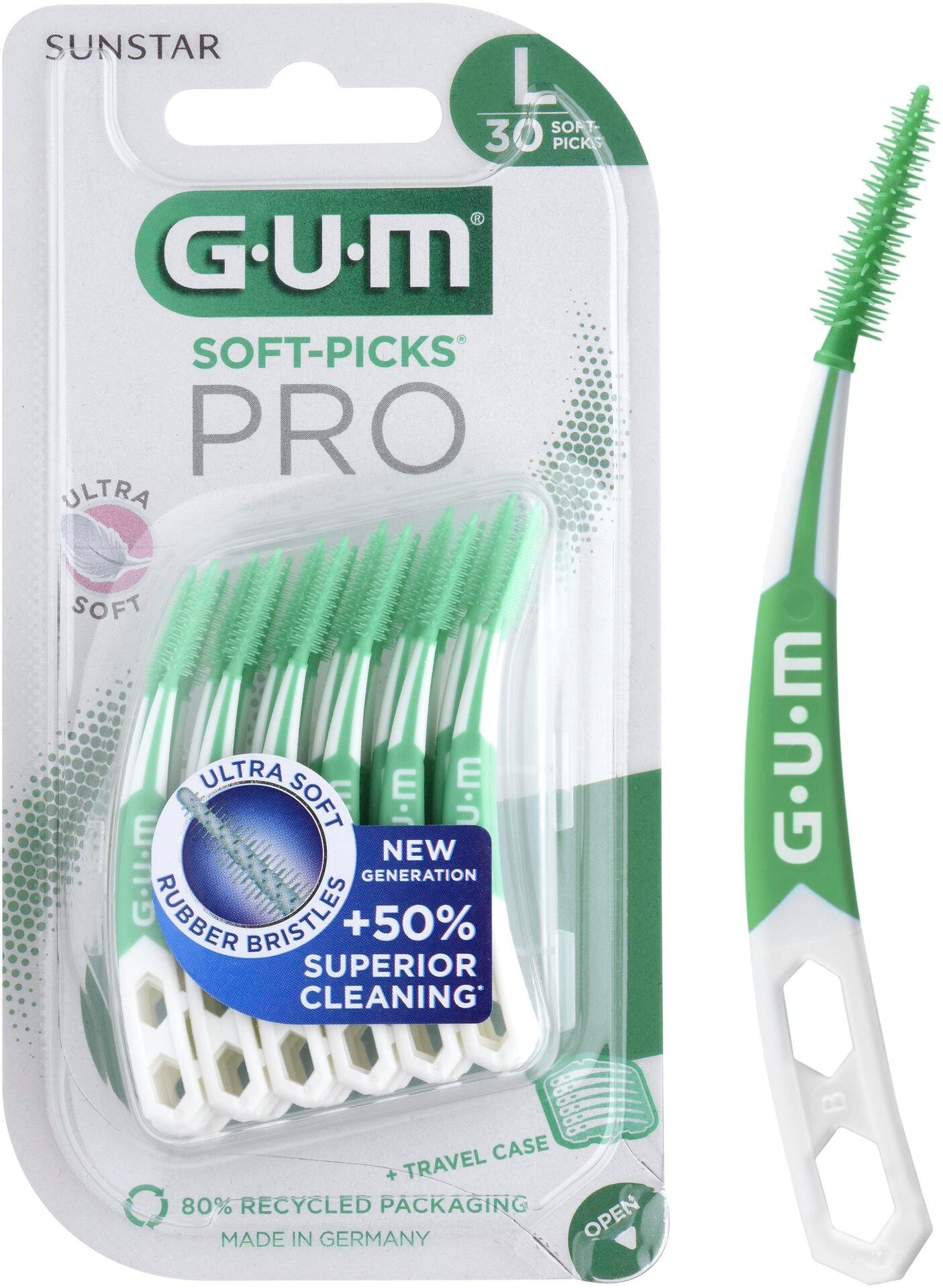 GUM Soft-Picks Pro L 30 st
