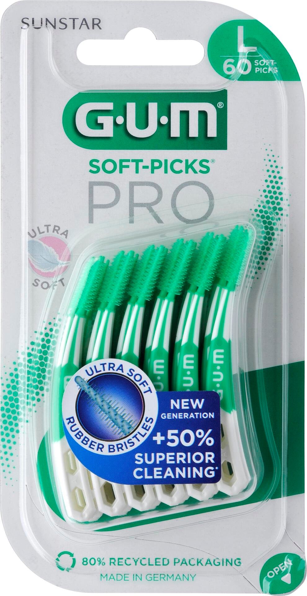 GUM Soft-Picks Pro L 60 st