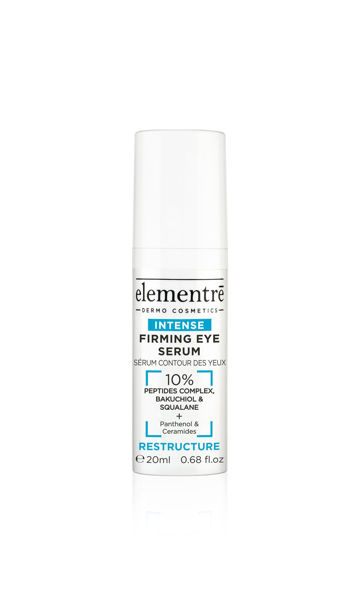 Elementre Firming Eye Serum - 10% Peptides, Bakuchiol, Squalane 20ml