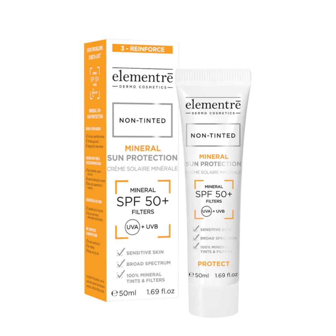 Elementre Mineral Sun Protection SPF50+ Non-Tinted 50ml