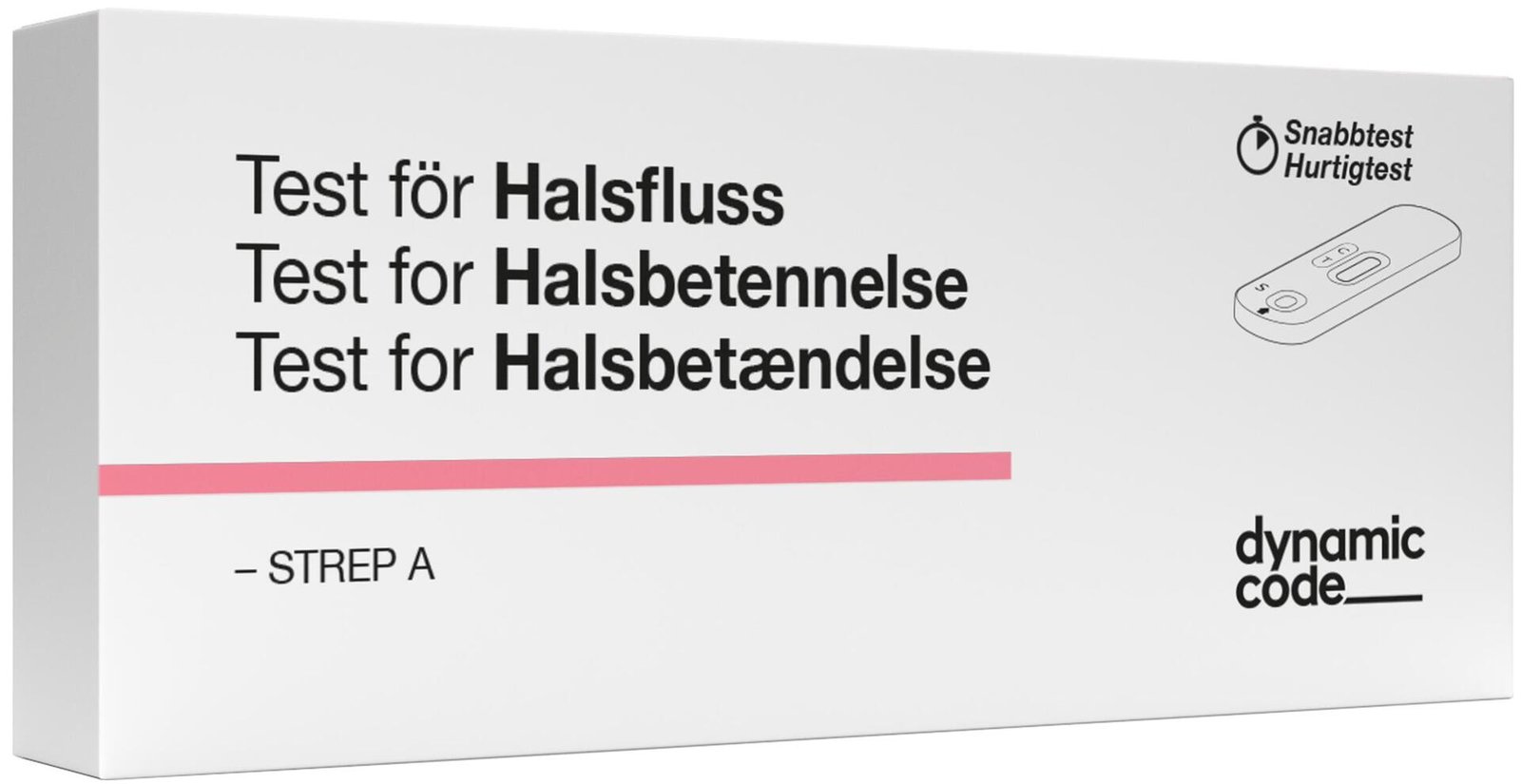 Dynamic Code Test För Halsfluss 1 st