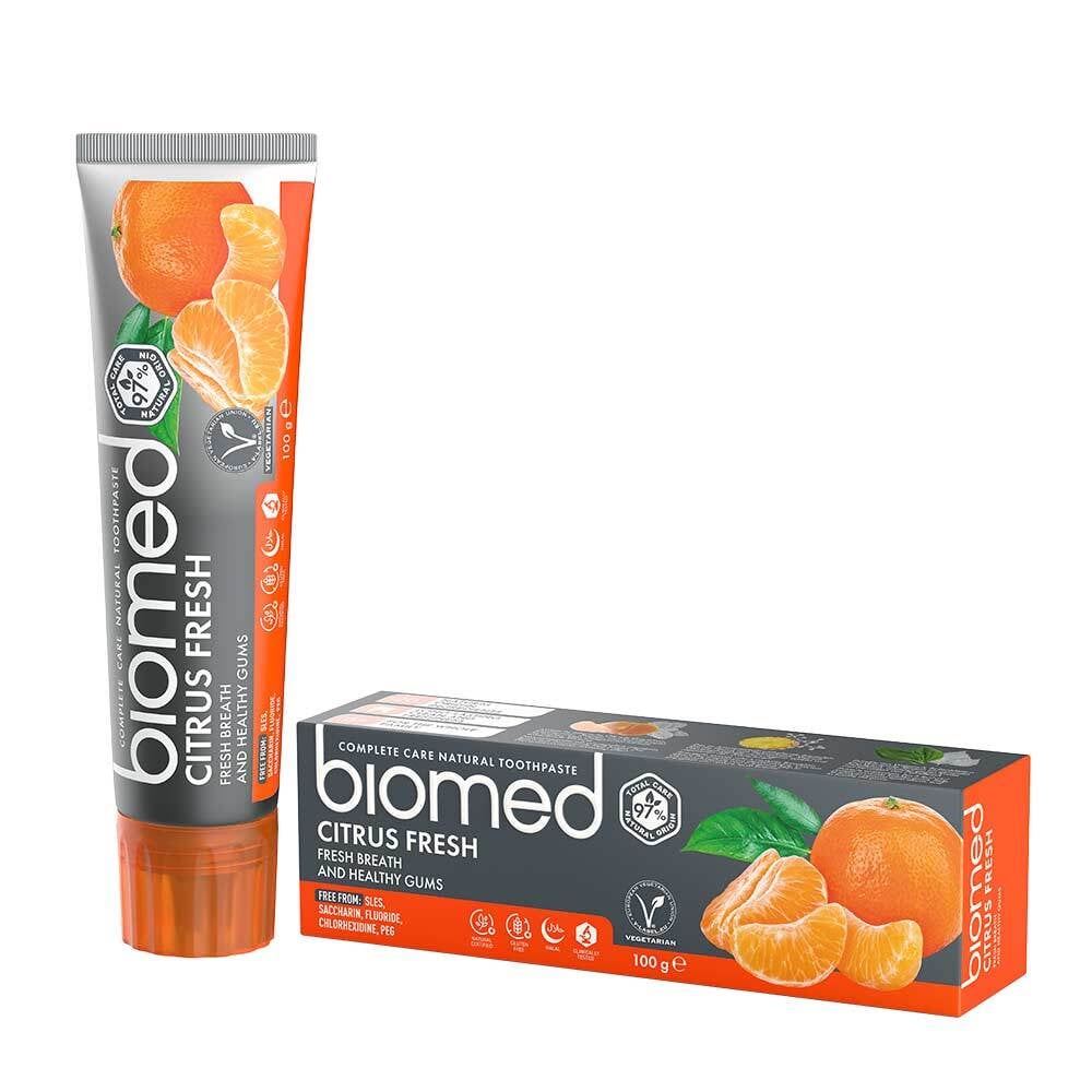 Biomed Citrus Fresh Tandkräm 100g