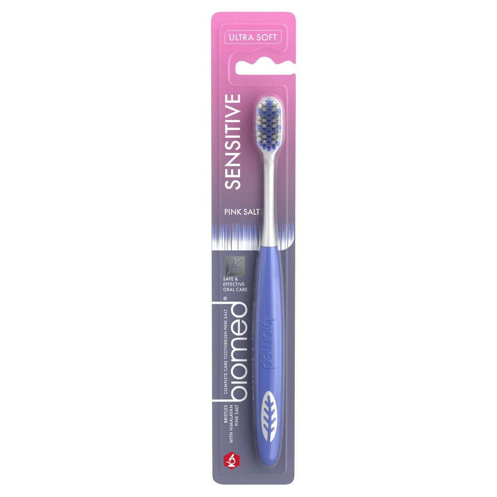 Biomed Pink Salt Ultrasoft Tandborste 1 st - Olika färger