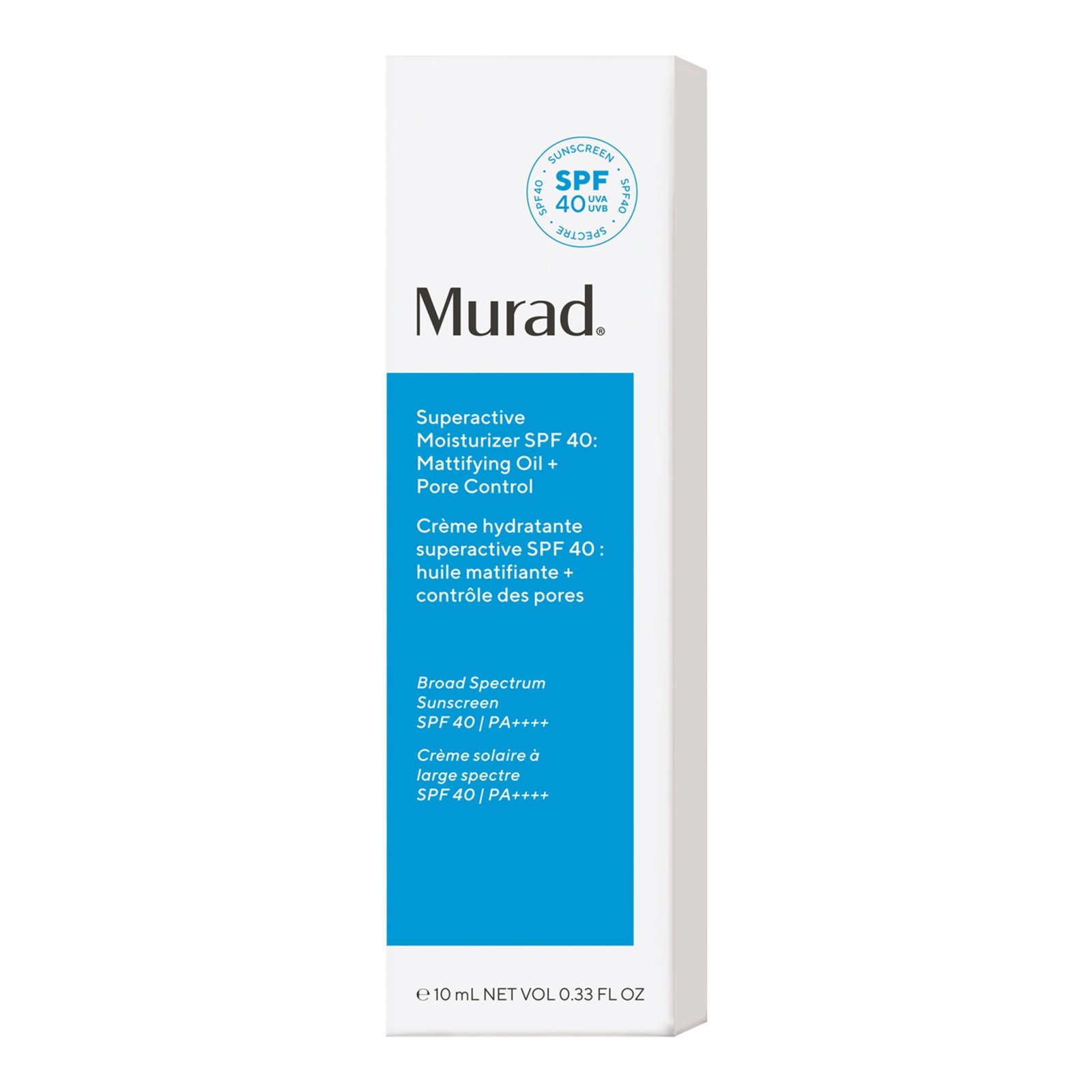 Murad Superactive SPF 40 Moisturizer Mattifying Oil + Pore Control 50 ml