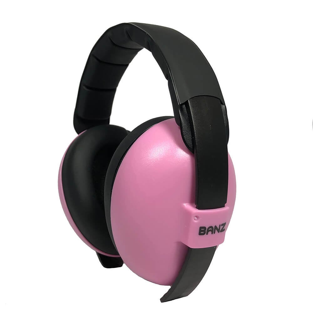 BANZ Hörselskydd Baby Petal Pink 0-3 år