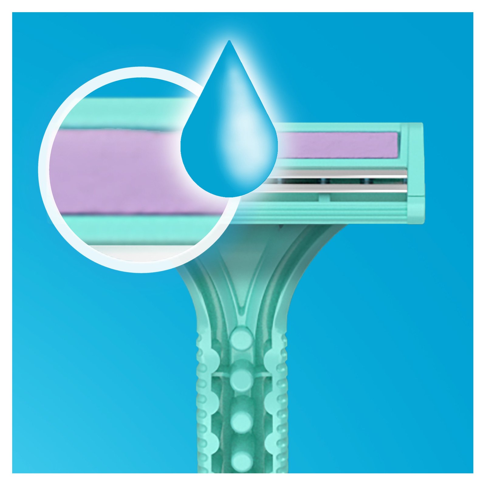 Gillette Venus Simply 2 Engångsrakhyvlar Kvinnor 8 st