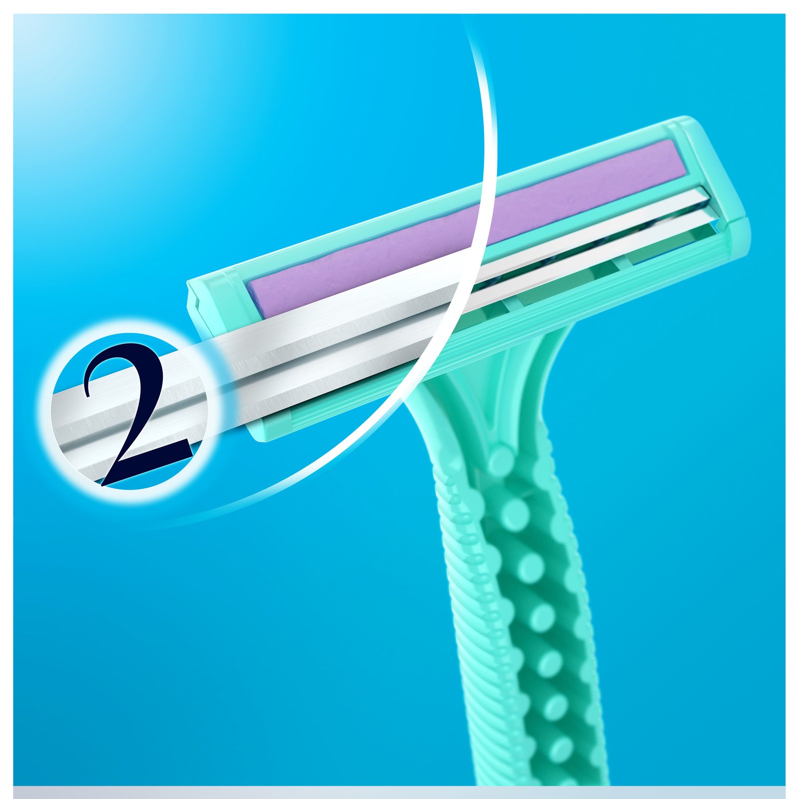 Gillette Venus Simply 2 Engångsrakhyvlar Kvinnor 8 st