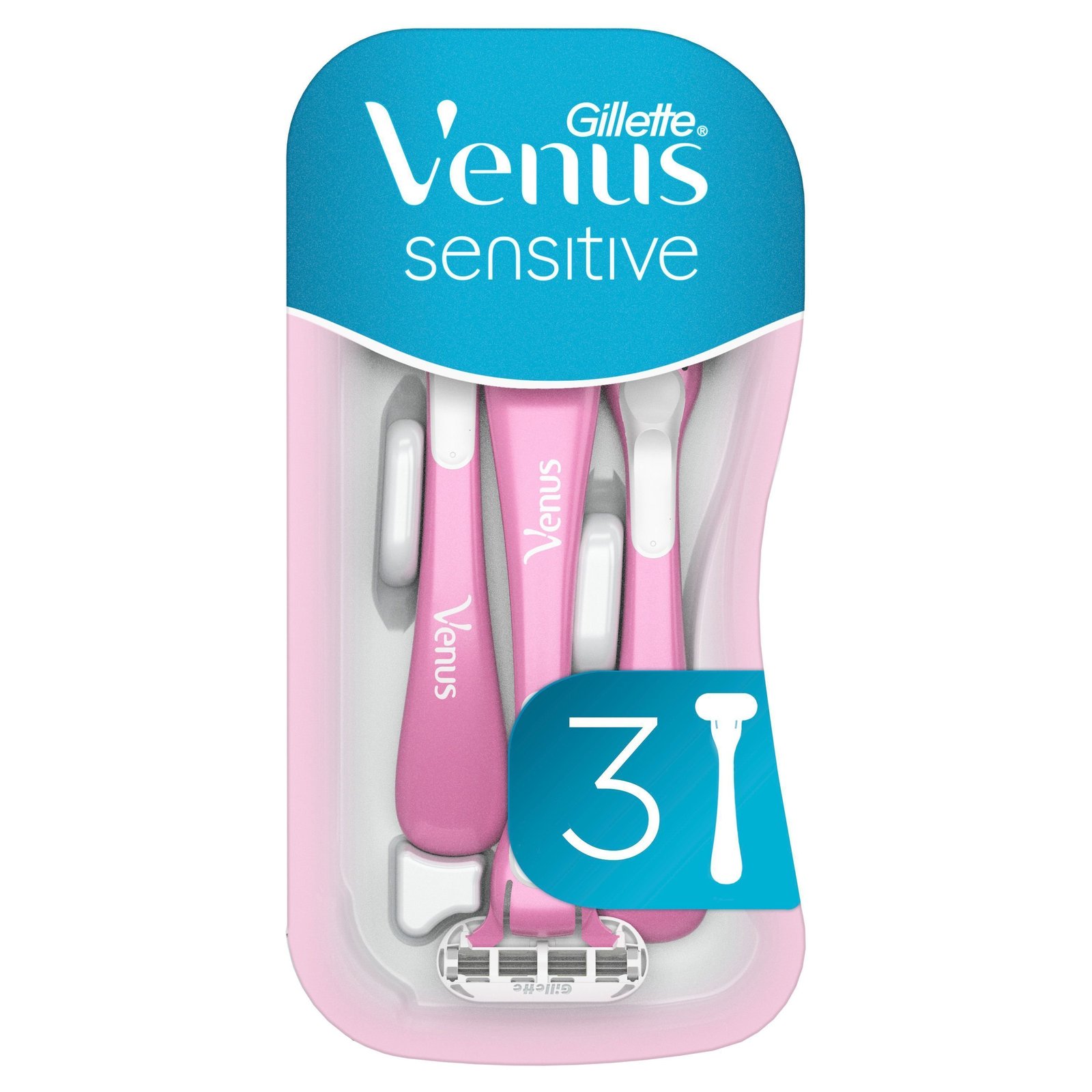 Gillette Venus Sensitive Engångsrakhyvlar 3 st