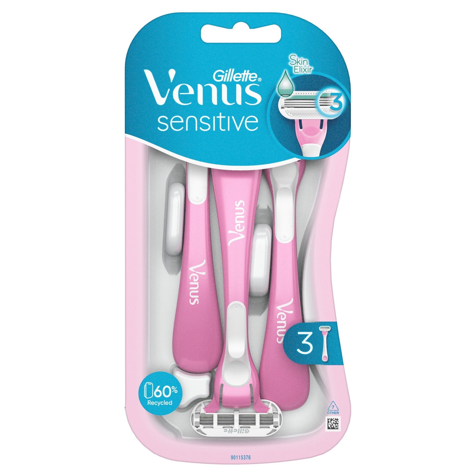 Gillette Venus Sensitive Engångsrakhyvlar 3 st