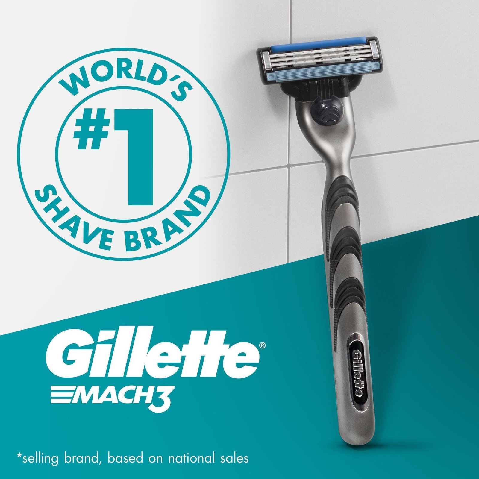 Gillette Mach3 Rakblad för män 12 st