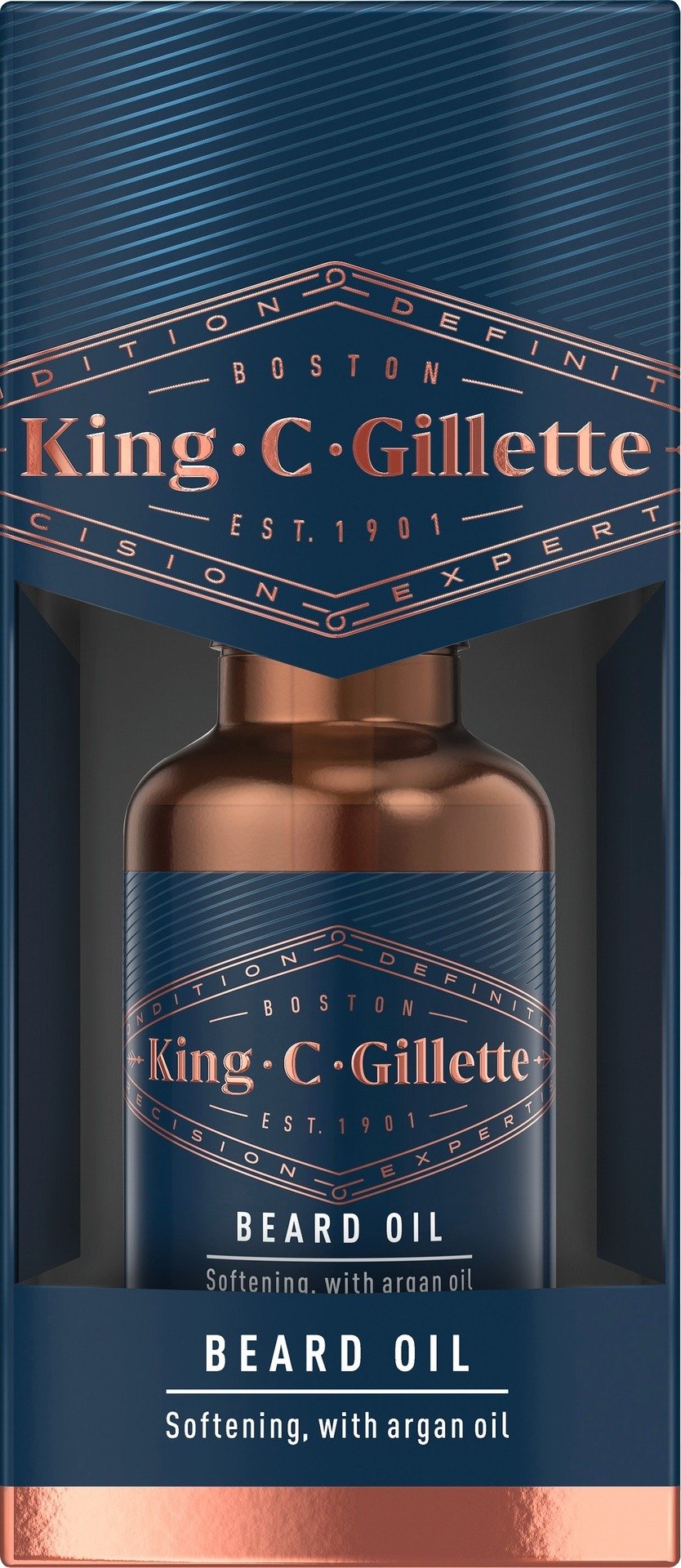 Gillette King C. Gillette Skäggolja 30 ml