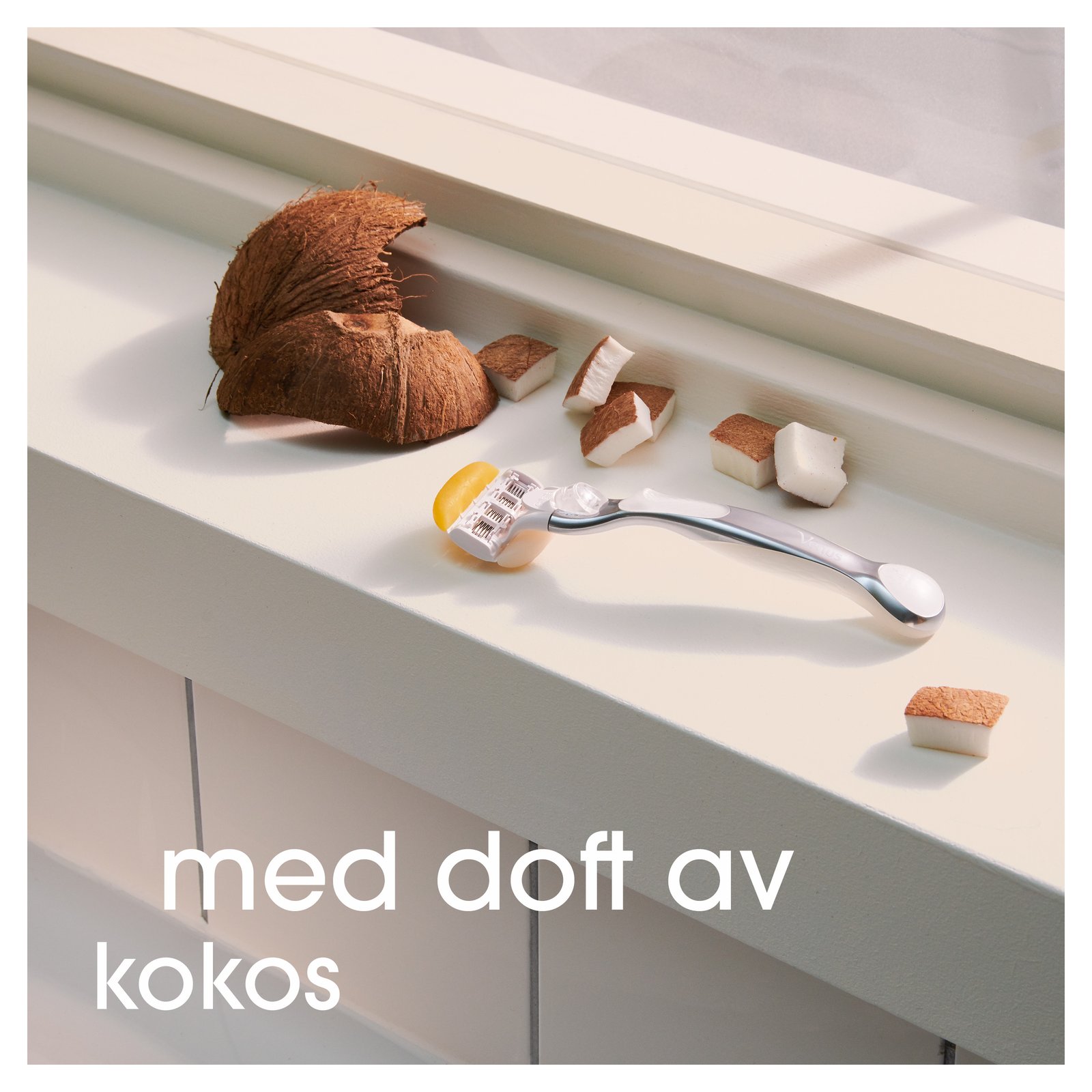 Gillette Venus Pro ComfortGlide Coconut & Olay Rakhyvel med 1 st rakblad & duschhållare