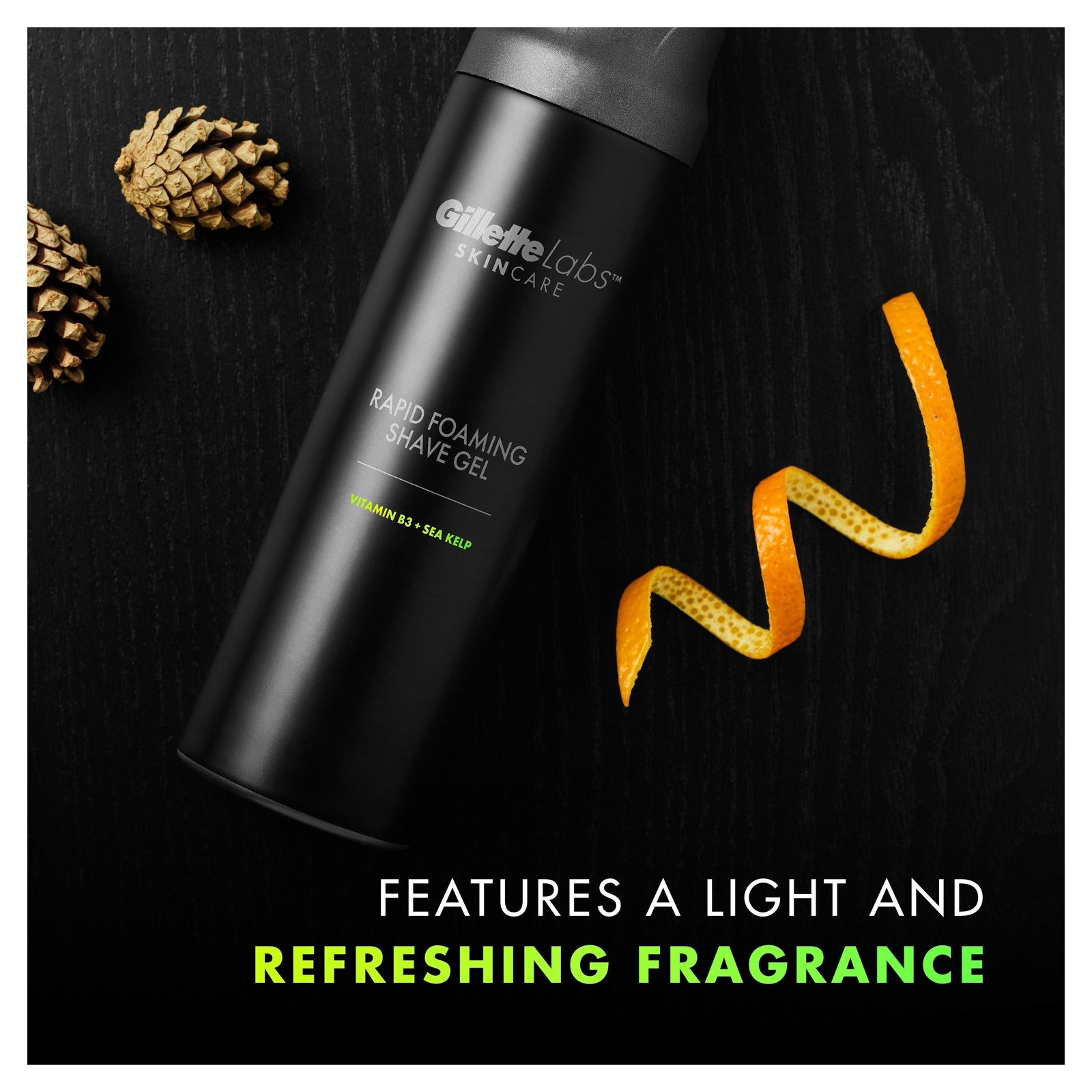 Gillette Labs Rapid Foaming rakgel 198ml