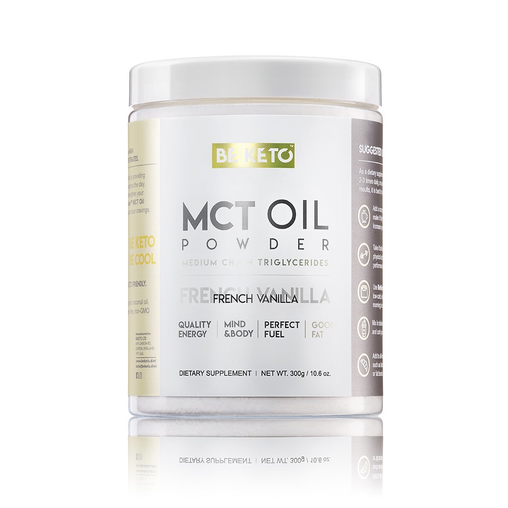 BeKeto MCT Oil Powder French Vanilla 300 g