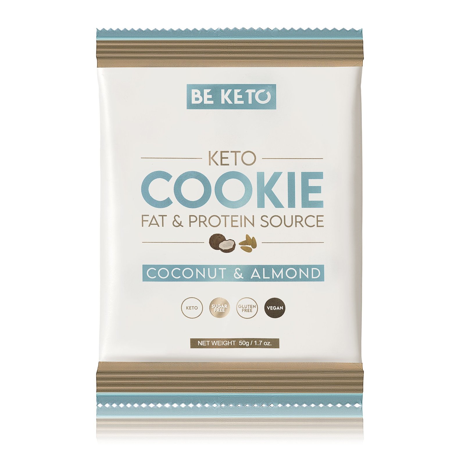 BeKeto Cookie Coconut & Almond 50 g